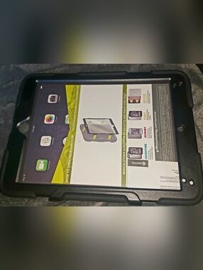 Rugged Black Tablet Case - Unbranded Heavy-Duty Protection